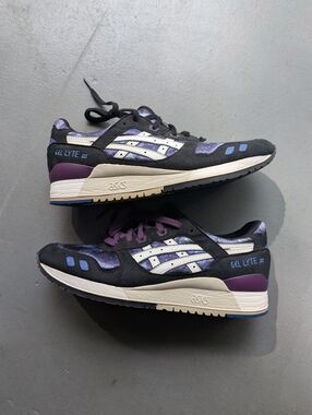 Asics Gel Lyte iii Galaxy Shoes Mens Size 10.5